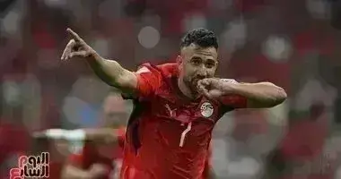 تريزيجيه يسجل المشاركة فى 98 مباراة بقميص منتخب مصر