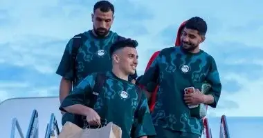 بعثة منتخب مصر تصل سبوكين استعدادًا لمواجهة أستراليا.. صور