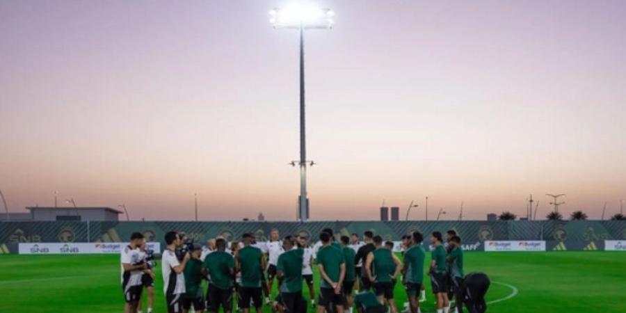 المنتخب السعودي يواصل استعداده لمواجهة اليابان ضمن تصفيات كأس العالم - جريدة الأول نيوز