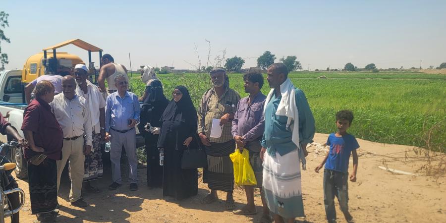 وزارة الزراعة والري والثروة السمكية تنفذ حملة لمكافحة دودة الجيش الافريقية بلحج