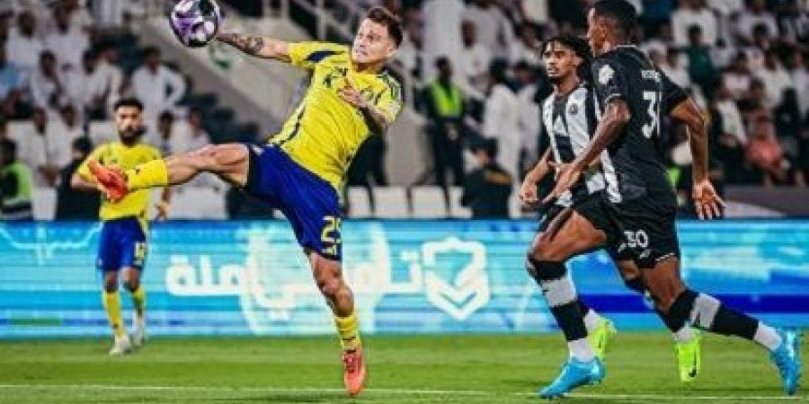 التعادل السلبى ينهى الشوط الأول بين النصر والشباب - الخليج برس