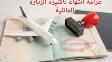 غرامات تأشيرة الزيارة العائلية