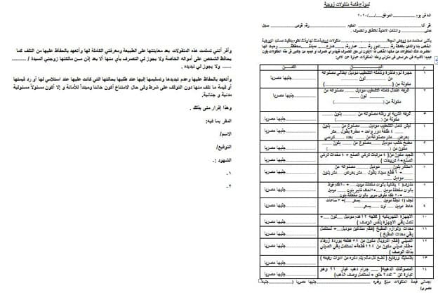 قائمة عروسة جاهزة للطباعة .. اعرفي أهم المشتريات من هُنـــا