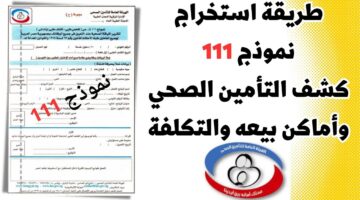 استخراج نموذج 111