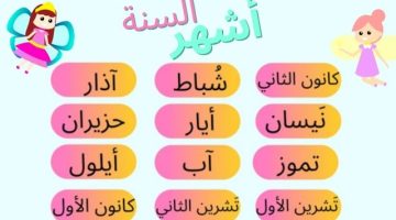 اسم شهر 7 بالميلادي