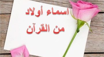 اسماء اولاد قرانية