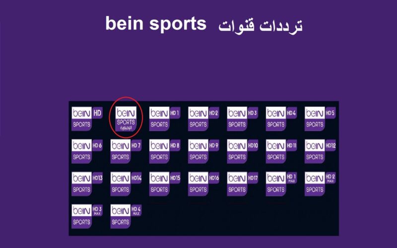 تردد قناة بي ان سبورت الجديد 2025 وخطوات تثبيت القناة Beinsport