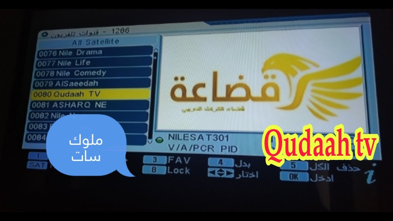 تردد قناة قضاعة 2025 الجديد وخطوات تثبيت Qudaah Tv