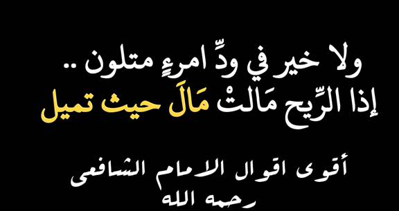 حكم الشافعي +40 اشهر ما قال الشافعي؟