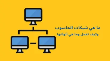 شبكات الحاسب هي مجموعة من الحواسيب المتصلة ببعضها لتبادل البيانات