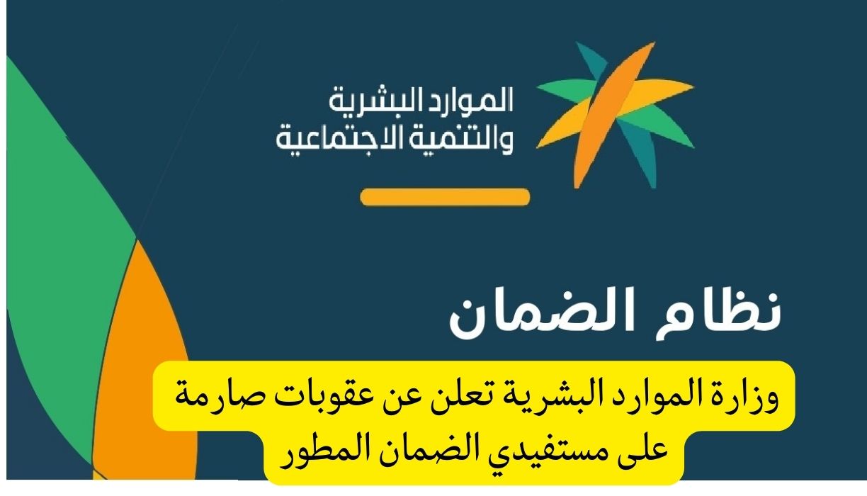 عقوبة صارمة على مرتكبي هذه المخالفة .. الموارد البشرية تُعلن التفاصيل