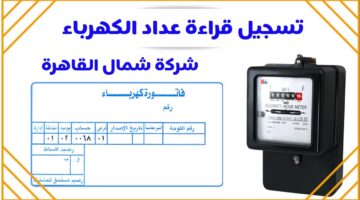 فاتورة الكهرباء شمال القاهرة 0