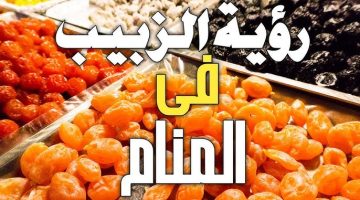 تفسير اكل الزبيب في المنام