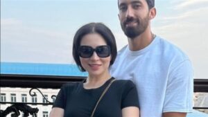 صور شهر العسل لمي عز الدين وأحمد تيمور