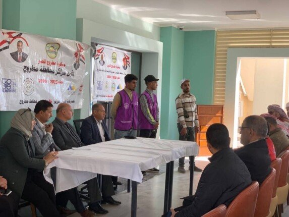 تفقد سكرتير عام مساعد مطروح قافلة الخير في سيدي عبد الرحمن اليوم