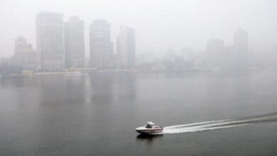 شبورة كثيفة