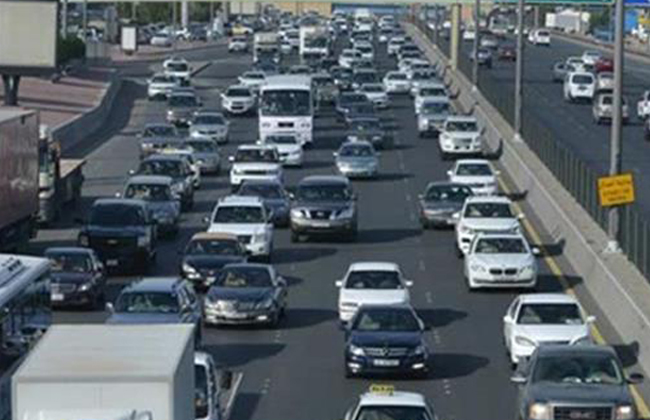 كثافات مرورية اليوم