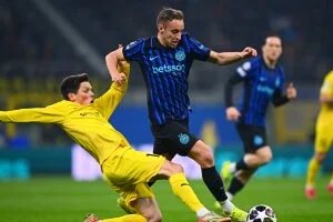 الإنتر ضد بودو جليمت.. شوط سلبي يقرب النيراتزوري من وداع الأبطال