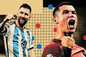 كريستيانو رونالدو vs ليونيل ميسي.. إحصائية تكشف من يتفوق بقدمه الأضعف؟