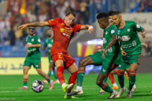 مصدر اتفاقي: فارق الجودة والغيابات وراء خسارة الديربي
                                                2026.02.25 | 12:12 am
                                                أرجع مصدر مسؤول في نادي الاتفاق خسارة الفريق أمام القادسية بنتيجة 4ـ0 في ديربي الشرقية، الإثنين ضمن الجولة العاشرة المؤجلة من دوري روشن السعودي، إلى فارق الجودة الفنية بسبب الغيابات المؤثرة في التشكيلة الأساسية.
وأوضح  ...