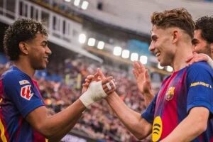 هاتريك لامين يامال يقود برشلونة لاكتساح فياريال برباعية فى الليجا