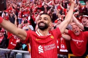 محمد صلاح يكتب التاريخ فى أسرع وصول إلى 100 هدف بالدوري الإنجليزي