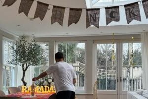 محمد صلاح يحتفل بشهر رمضان الكريم