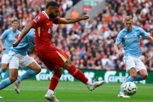 محمد صلاح يسعى لإعادة كتابة تاريخ ليفربول ضد نوتينجهام بالدوري الإنجليزي