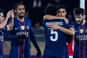 موناكو ضد بي اس جي.. تعادل 2-2 فى شوط مثير بملحق دوري أبطال أوروبا "فيديو"