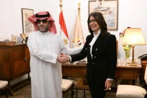 وزيرة الثقافة تستقبل المستشار تركي آل الشيخ ويعلنان عن مفاجآت فنية كبرى يجري الإعداد لها