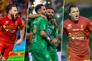 23 تكفلوا بأهداف الأهلي والقادسية
                                                2026.03.13 | 03:49 pm
                                                تتعدد مصادر خطورة فريق الأهلي الأول لكرة القدم ونظيره القادسية في دوري روشن السعودي، ولا تقتصر على رائدَي ترتيب هدافي الموسم، الإنجليزي إيفان توني، مهاجم الأهلي، والمكسيكي جوليان كينونيس، مهاجم القادسية.
ويتواجه  ...