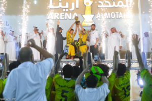 بحضور 13 ألفا.. عميد ألمع أبطال المتحد
                                                2026.03.09 | 08:49 pm
                                                توج محمد بن فلاح محافظ محافظة محايل عسير، فريق عميد ألمع ببطولة المتحد الرمضانية، التي تنظم تحت إشراف رابطة الهواة لكرة القدم، في نسختها الـ 27، بعد فوزه في المباراة النهائية على فريق الأطلال بهدف دون مقابل.
وانطلقت  ...