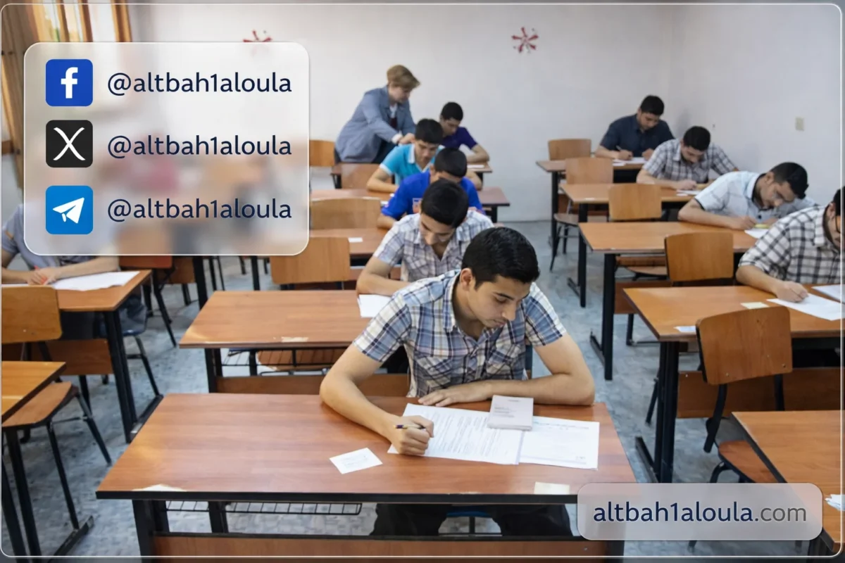 جدول امتحانات الثانوية العامة 2026