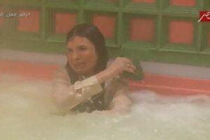 رد فعل مفاجئ من دينا بعد اكتشاف مقلب « رامز ليفل الوحش».. ماذا فعلت؟