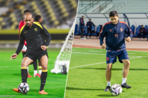 الرياض والاتحاد.. مواجهة استعادة التوازن
                                                2026.03.13 | 03:09 pm
                                                يبحث فريق الرياض الأول لكرة القدم وضيفه الاتحاد عن استعادة التوازن عندما يلتقيان الجمعة، ضمن منافسات الجولة الـ26 من دوري روشن السعودي، بعد خسارتهما في الجولة الماضية.
وكان الرياض خسر أمام ضمك بثلاثة أهداف دون رد، فيما  ...