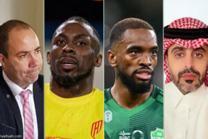 عباس والزهراني: العقوبة تنتظر توني وكينيونيس
                                                2026.03.14 | 09:18 pm
                                                كشف لـ«الرياضية» التونسي علي عباس، المحامي الدولي، أنَّ الإنجليزي إيفان توني، مهاجم فريق الأهلي الأول لكرة القدم، والمكسيكي جوليان كينيونيس، لاعب القادسية، يستحقان قرارًا من لجنة الانضباط والأخلاق في الاتحاد السعودي ...