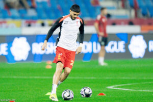 أمام الأهلي.. عودة كاستيلس والأحمد والجوير
                                                2026.03.13 | 09:51 pm
                                                يبدأ فريق القادسية الأول لكرة القدم مباراته مع الأهلي، الجمعة، ضمن الجولة الـ 26 من دوري روشن السعودي «جولة يوم العلم» بوجود البلجيكي كوين كاستيلس، حارس المرمى، ووليد الأحمد، قلب الدفاع، في التشكيل الأساسي، مع غياب  ...