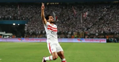 أحمد حمدى يودع الزمالك بعد مباراة سيراميكا في الدوري المصري الممتاز