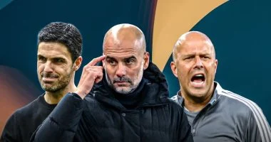 أرتيتا يتفوق على سلوت وجوارديولا في قائمة تاريخية للدوري الإنجليزي الممتاز