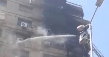 إخماد حريق ضخم في شقة سكنية ببولاق الدكرور دون تسجيل إصابات بين السكان