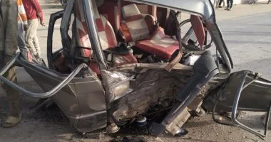 مصرع فرد وإصابة 14 في حادث تصادم مأساوي بالمنيا يثير الرعب والإحباط