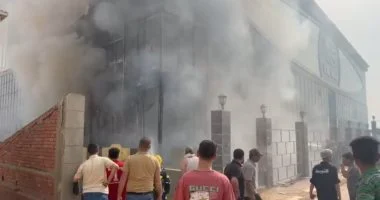 أسباب الحريق في مخزن الخردة بأبو النمرس: ماس كهربائي يكشف الحقيقة الكاملة