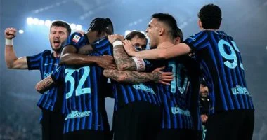 إنتر ميلان يضيف لقبا جديدا بفوزه على لاتسيو في نهائي كأس إيطاليا