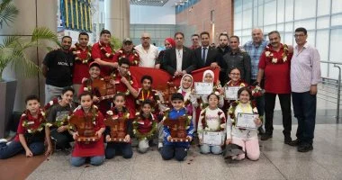 استقبال منتخب مصر للناشئين برعاية رئيس اتحاد الشطرنج ووزارة الرياضة