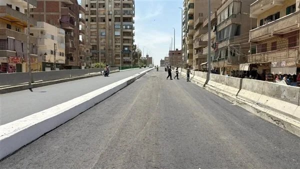 افتتاح تجريبي لكوبري الباجور العلوي في المنوفية يسهم في تحسين الحركة المرورية