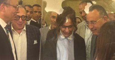 “` افتتاح معرض “خبايا الروح” بقلم سيد قنديل بحضور وزيرة الثقافة ووزير التعليم العالي “`