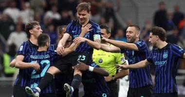 التشكيل الرسمي لمواجهة إنتر ميلان ولاتسيو في نهائي كأس إيطاليا المرتقب