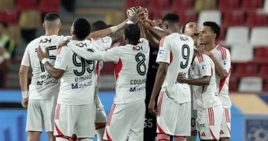 الجزيرة يتفوق على بني ياس برباعية مثيرة في الدوري الإماراتي مع محمد النني