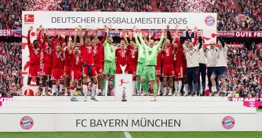 الدوري الألماني 2025-2026: بايرن ميونيخ يتوج باللقب وهبوط سانت باولي وهايدنهايم