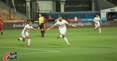 الزمالك يتقدم بهدف في 15 دقيقة وسيراميكا يضغط بقوة لتعادل مثير